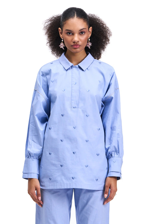 Belora Periwinkle Shirt