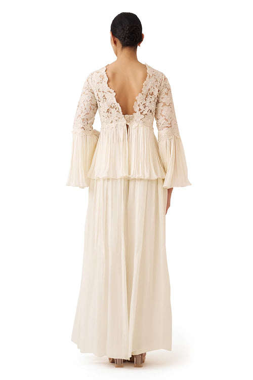 Voile Ivory Pant