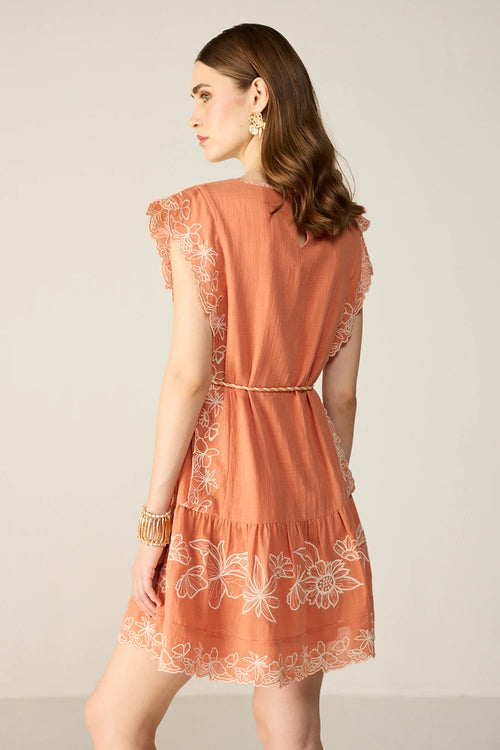Orange Naomi Mini Dress