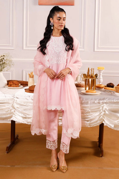 Afreen Light Pink Kurta Set