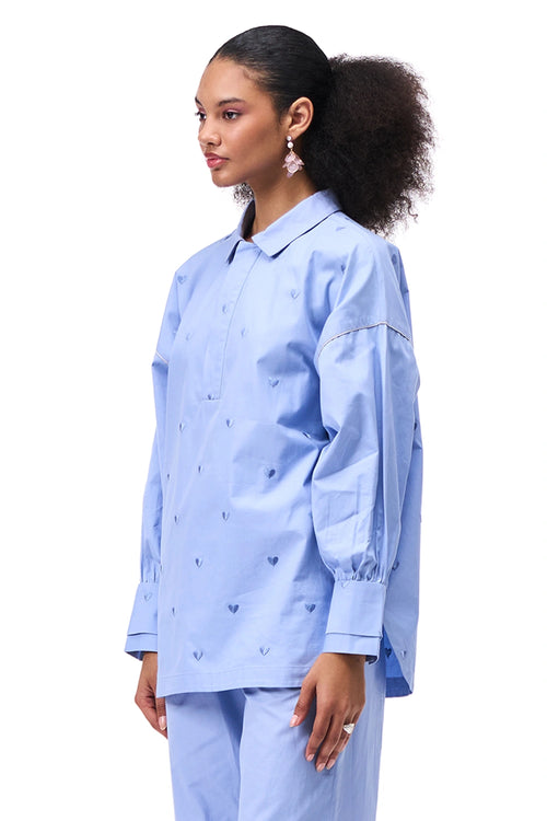 Belora Periwinkle Shirt