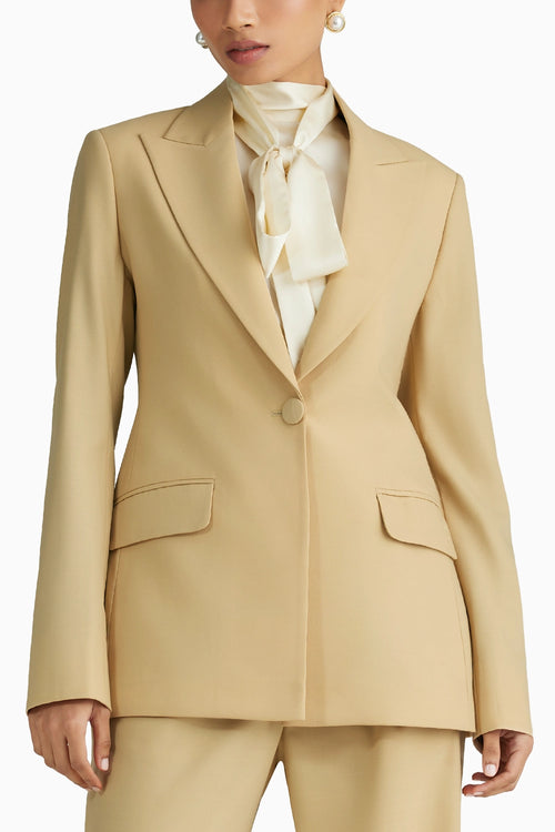 Sand Suiting Blazer