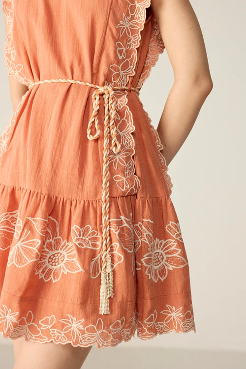 Orange Naomi Mini Dress