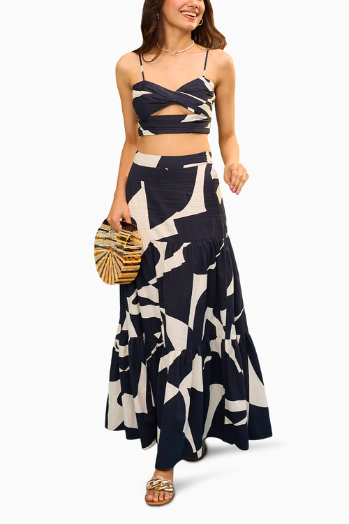 Santorini Skirt Set