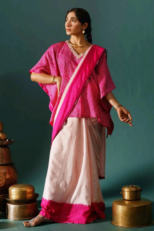 Pink Haze Saree