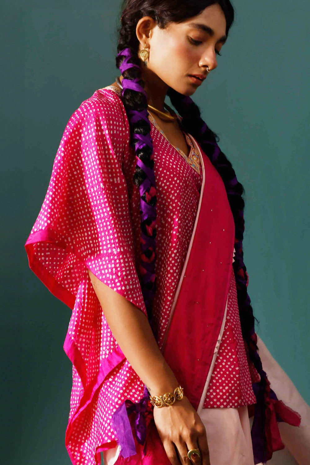 Pink Haze Saree