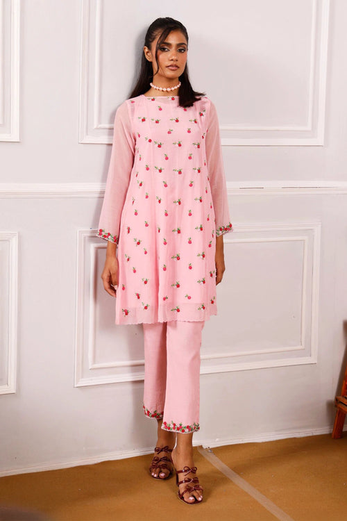 Gulaab Light Pink Kurta Set
