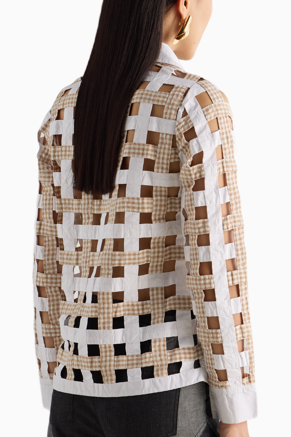 Beige Weave Shirt