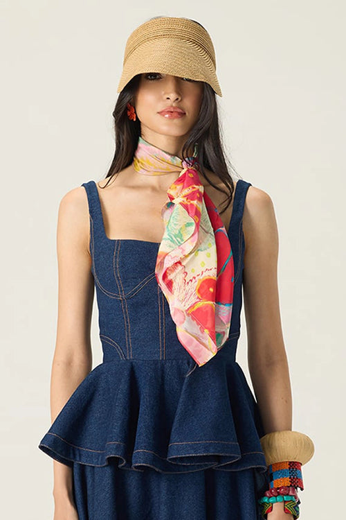 Blue Peni Blouse