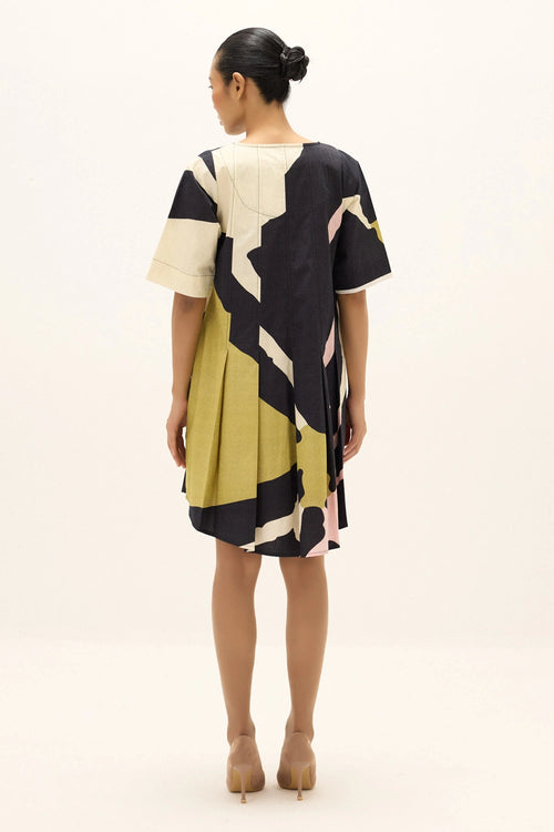 Blue Multi Feylen Dress