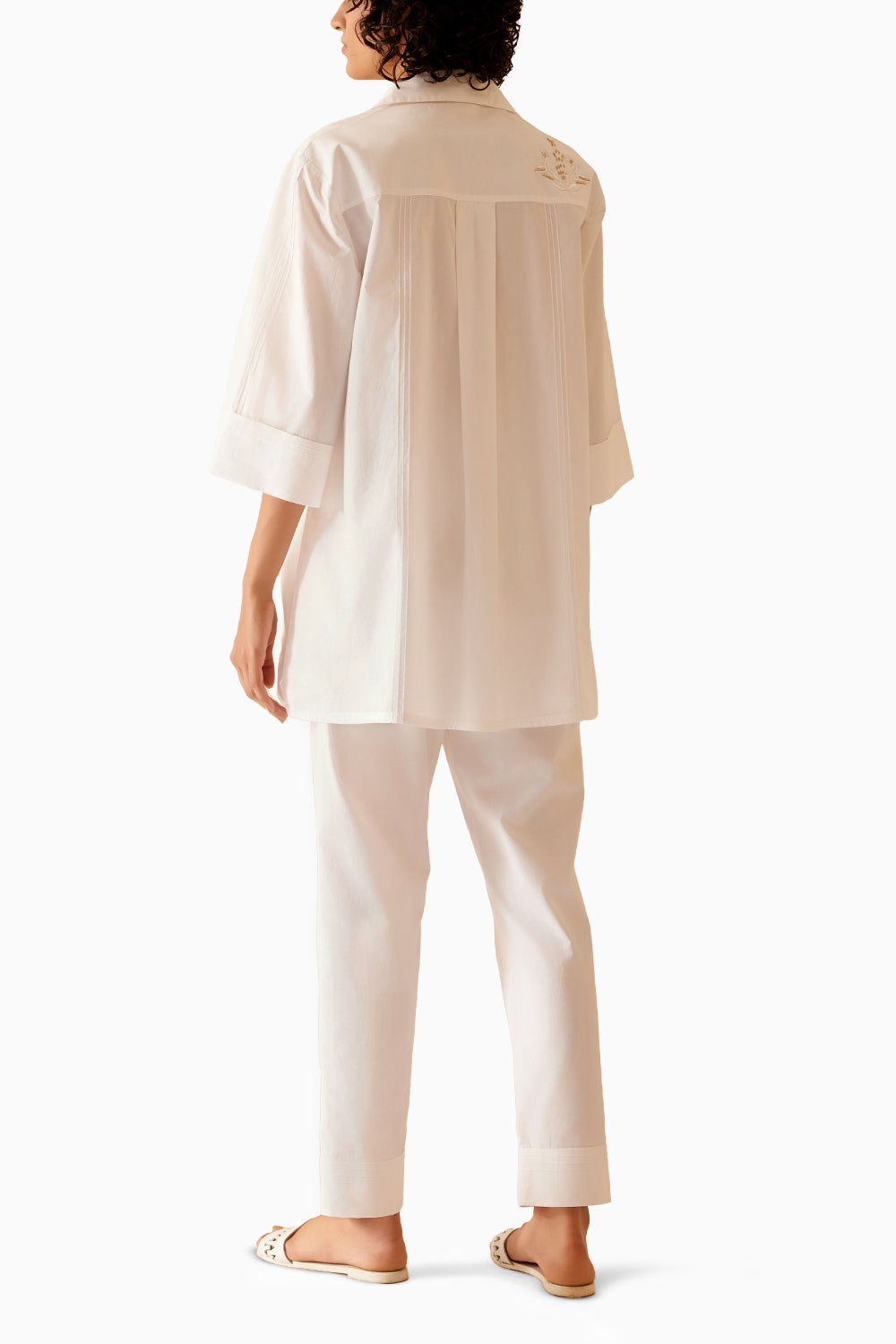 Neela White Tunic And Pant