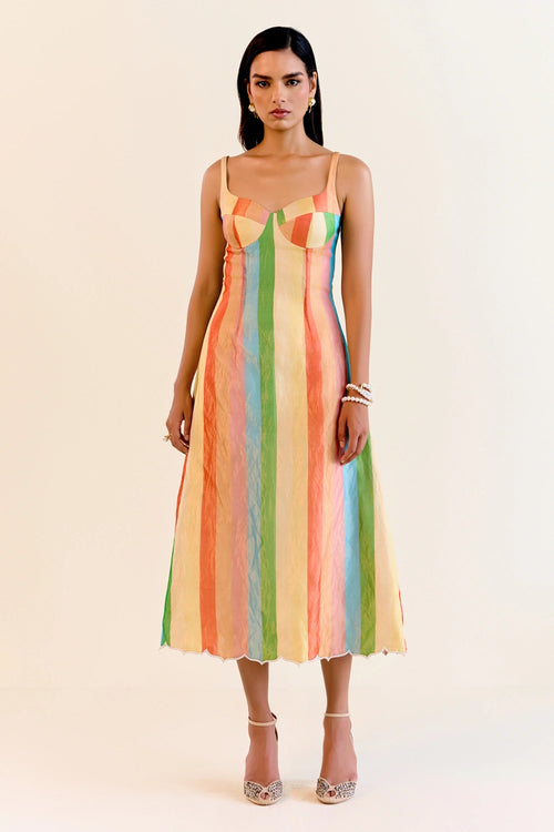 The Satranga Riviera Dress