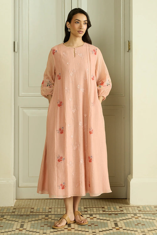 Blossom Embroidered Dress