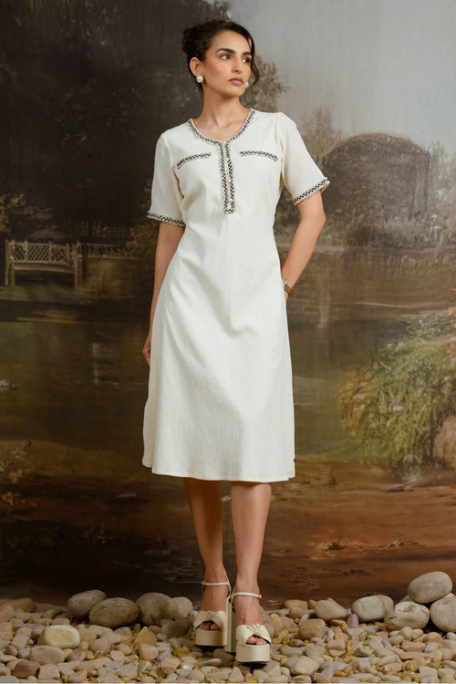 Midnight Society Ivory Dress