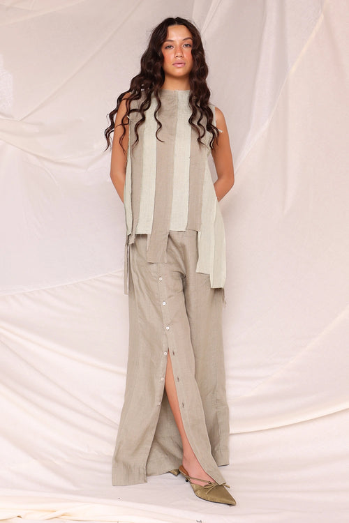 Myro Sage Green Down Pants