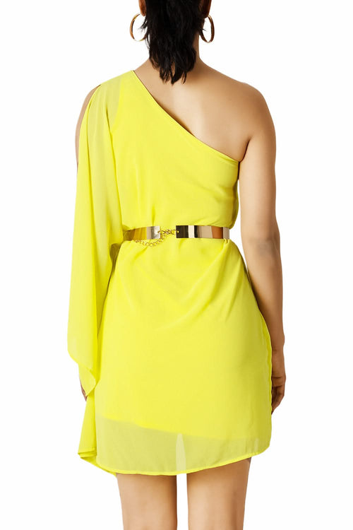 Neon Green Capri Dress
