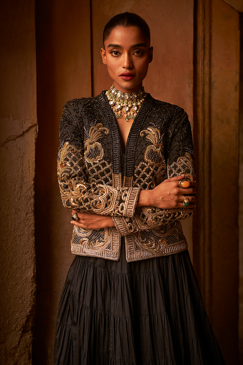 Savannah Blazer & Skirt Set