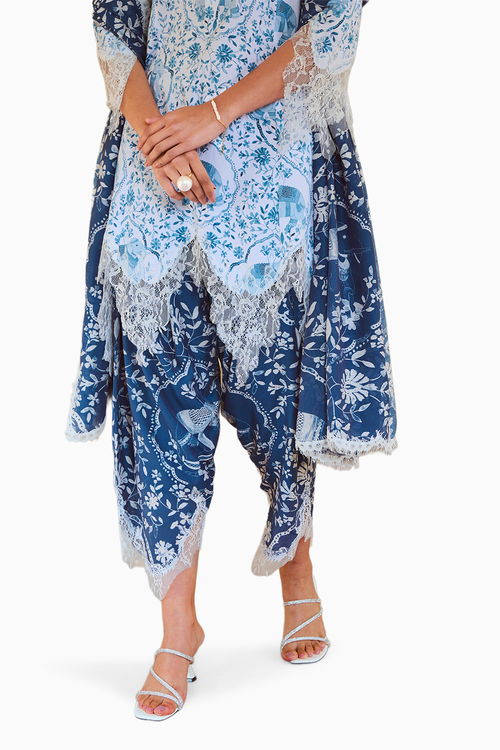 Raasa Neel Tunic Set