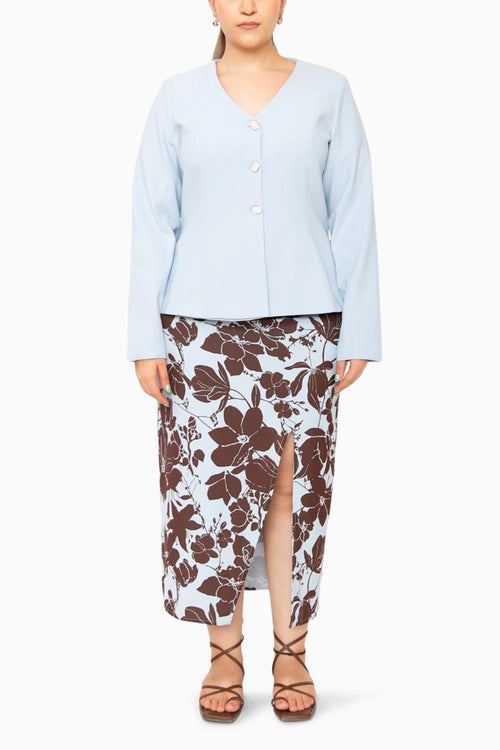 Nothing Hill Blazer With Biscotti Skirt