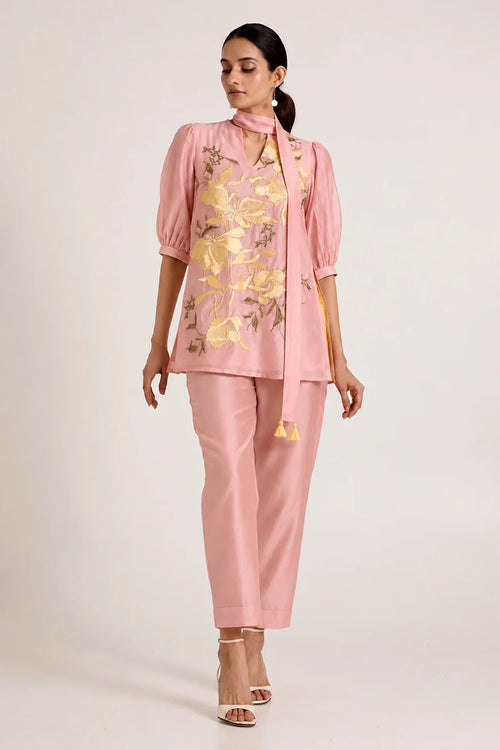 Lysha Sleek Scarf Evening Co-ord Set