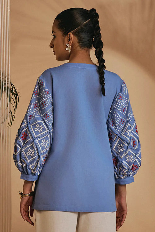 Blue Rainforest Blouse