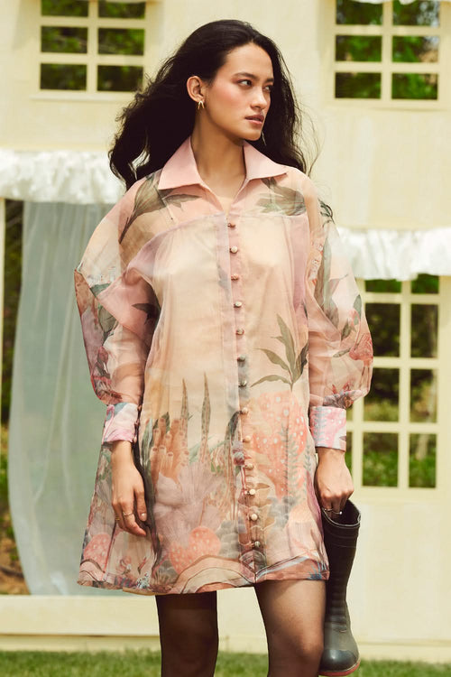 Claire Cream Dress