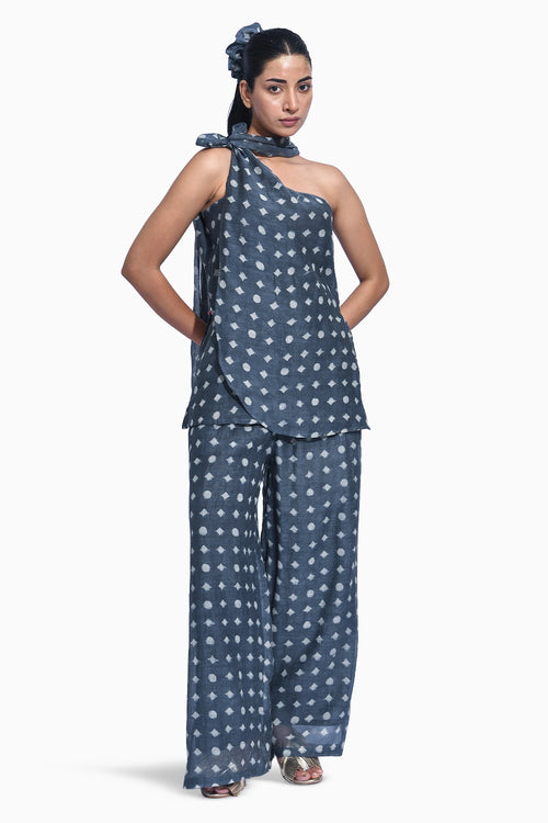 Kala Tama One Shoulder Set