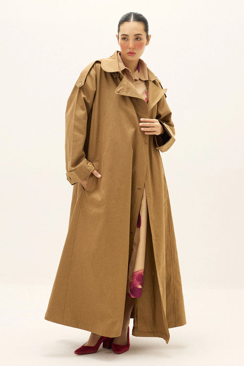 Brown Heartstone Coat