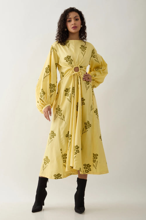 Grace Lemon Dress