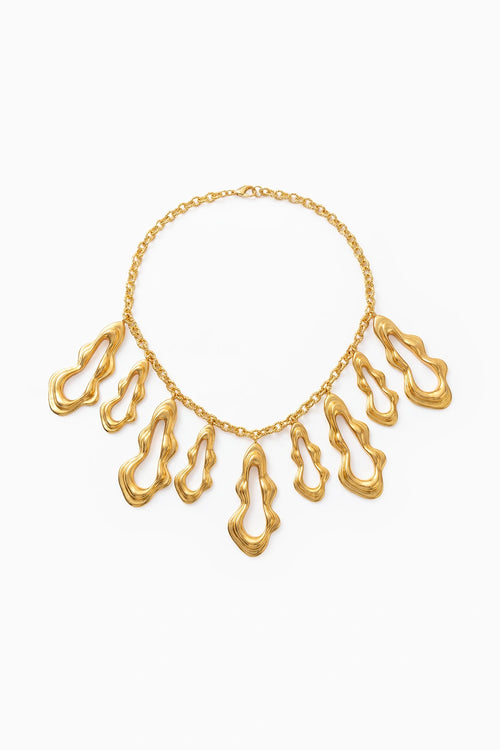 Fluid Curve Necklace