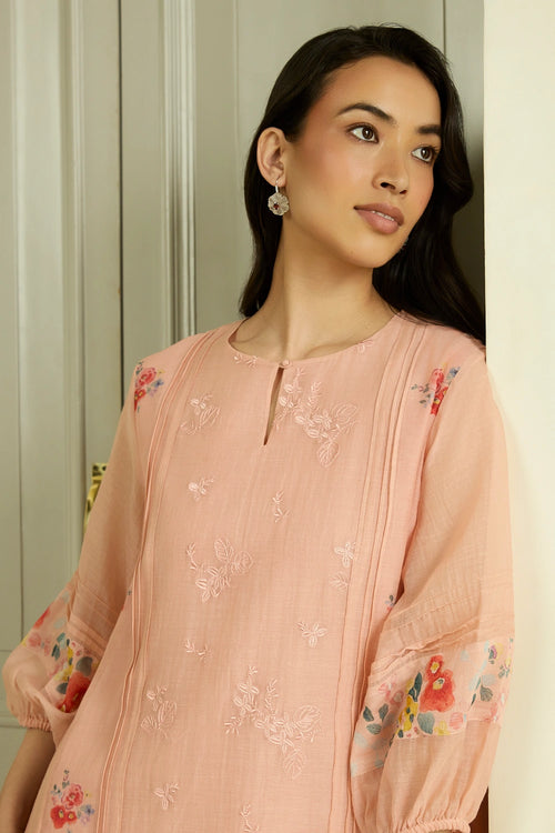 Blossom Embroidered Dress