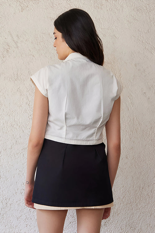 Galleria Shirt with Mini Skirt