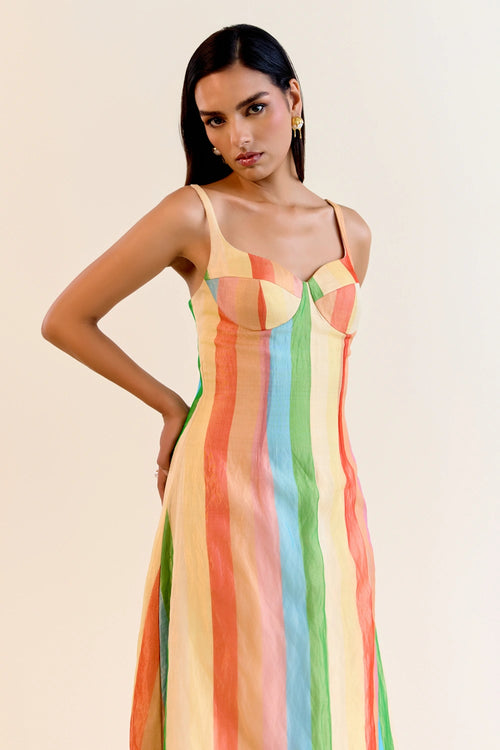 The Satranga Riviera Dress