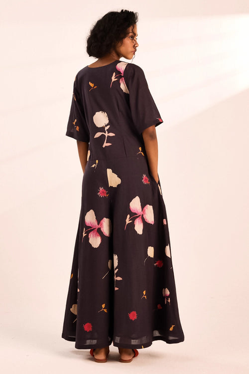 Charcoal Gardens Jumpsuit