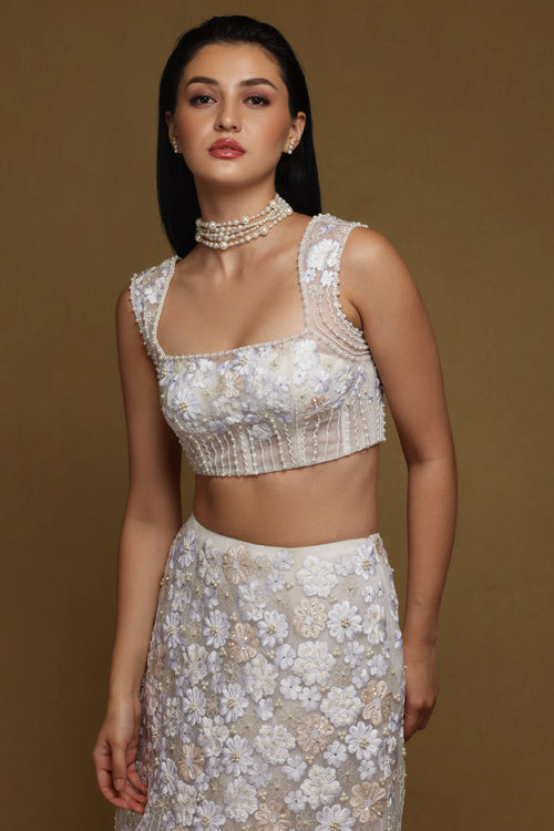 Bunch Floral Skirt Set