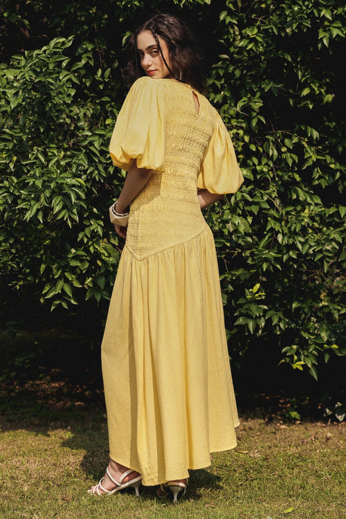 The Golden Haze Dress