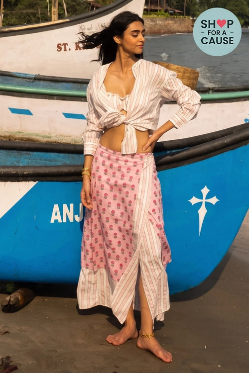 Pink Mangalore Skirt