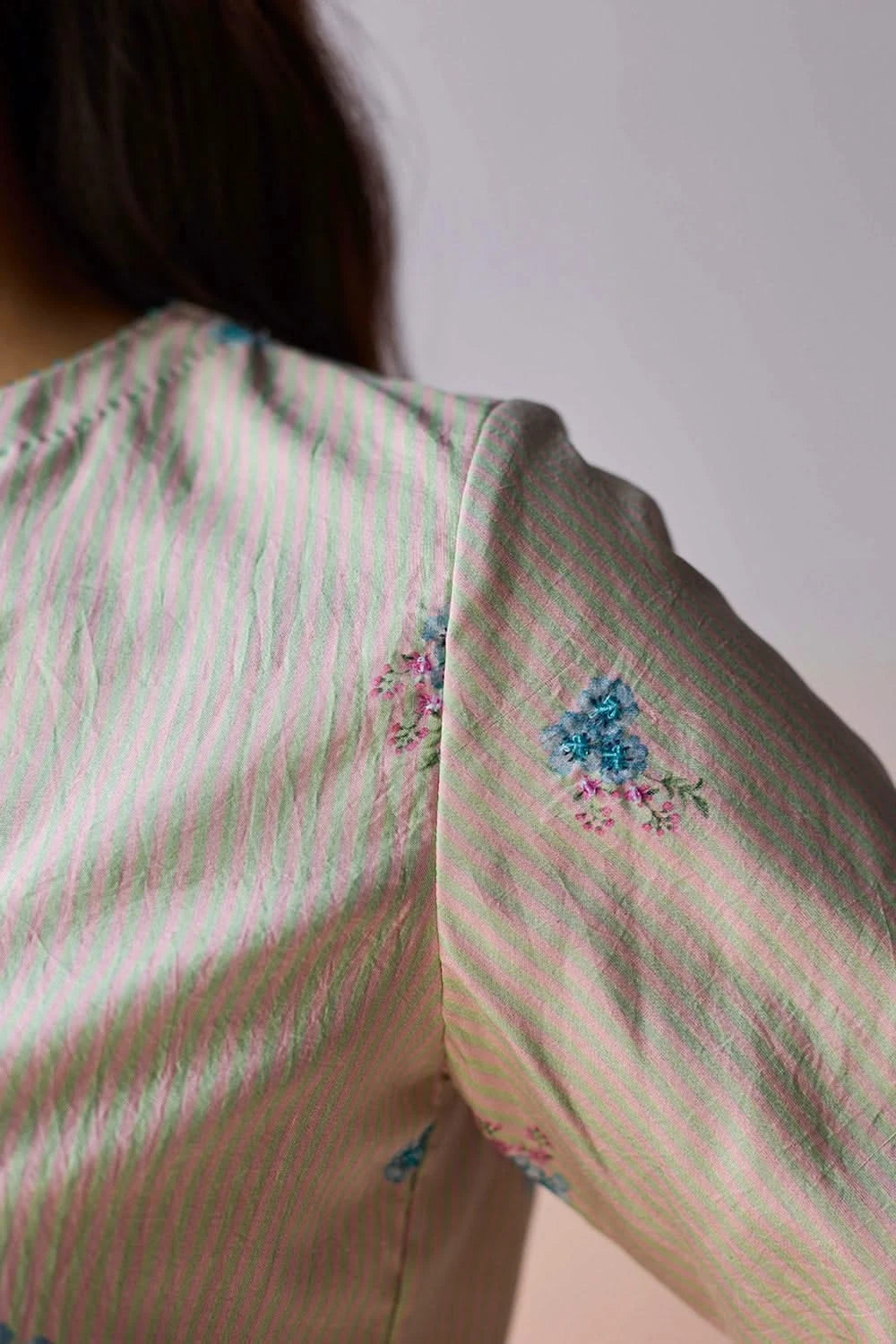 SoulFlower Green Blouse