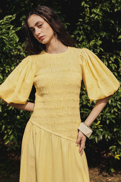 The Golden Haze Dress
