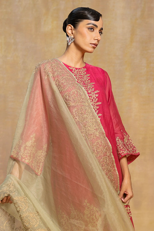 Dastaan Pink Suit Set