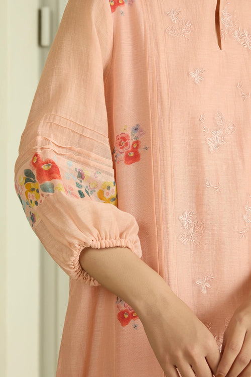 Blossom Embroidered Dress