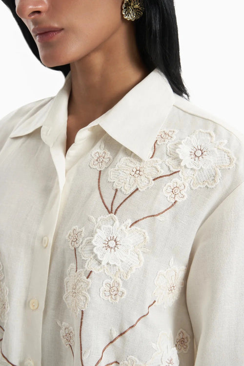 Ecru Garden Co-ord Set