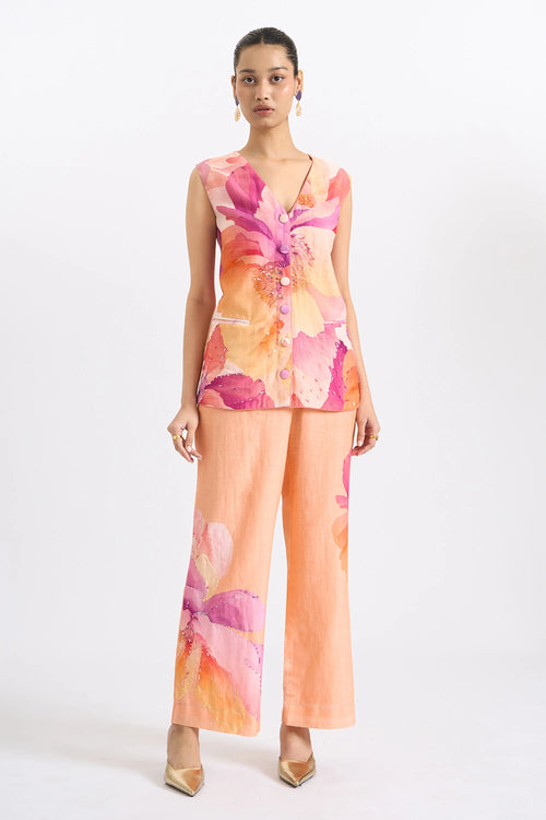 Blossom Dusk Waistcoat Co-ord Set