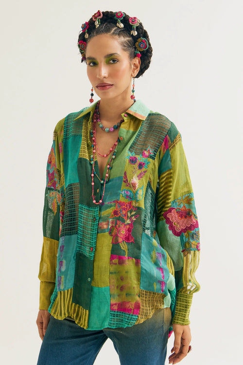 Paako Green Shirt