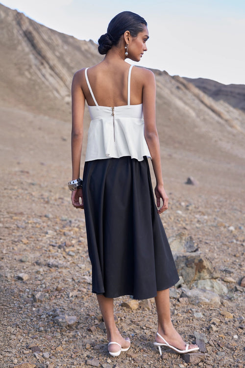 Sleeveless Top & Skirt Set