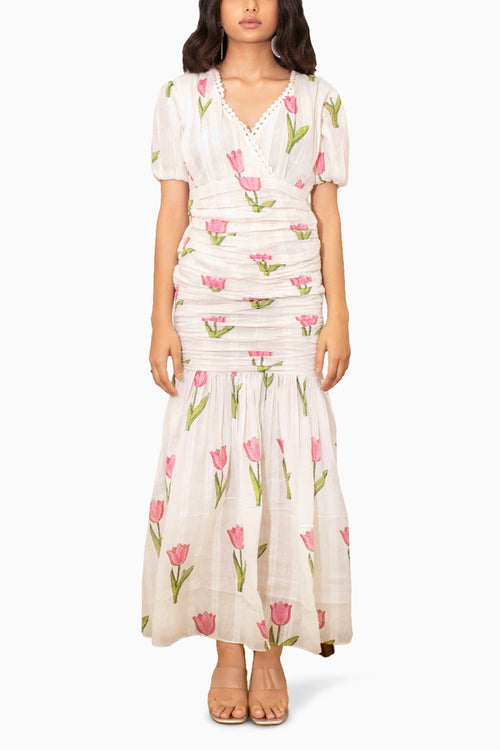 Rosa Tulip Maxi Dress