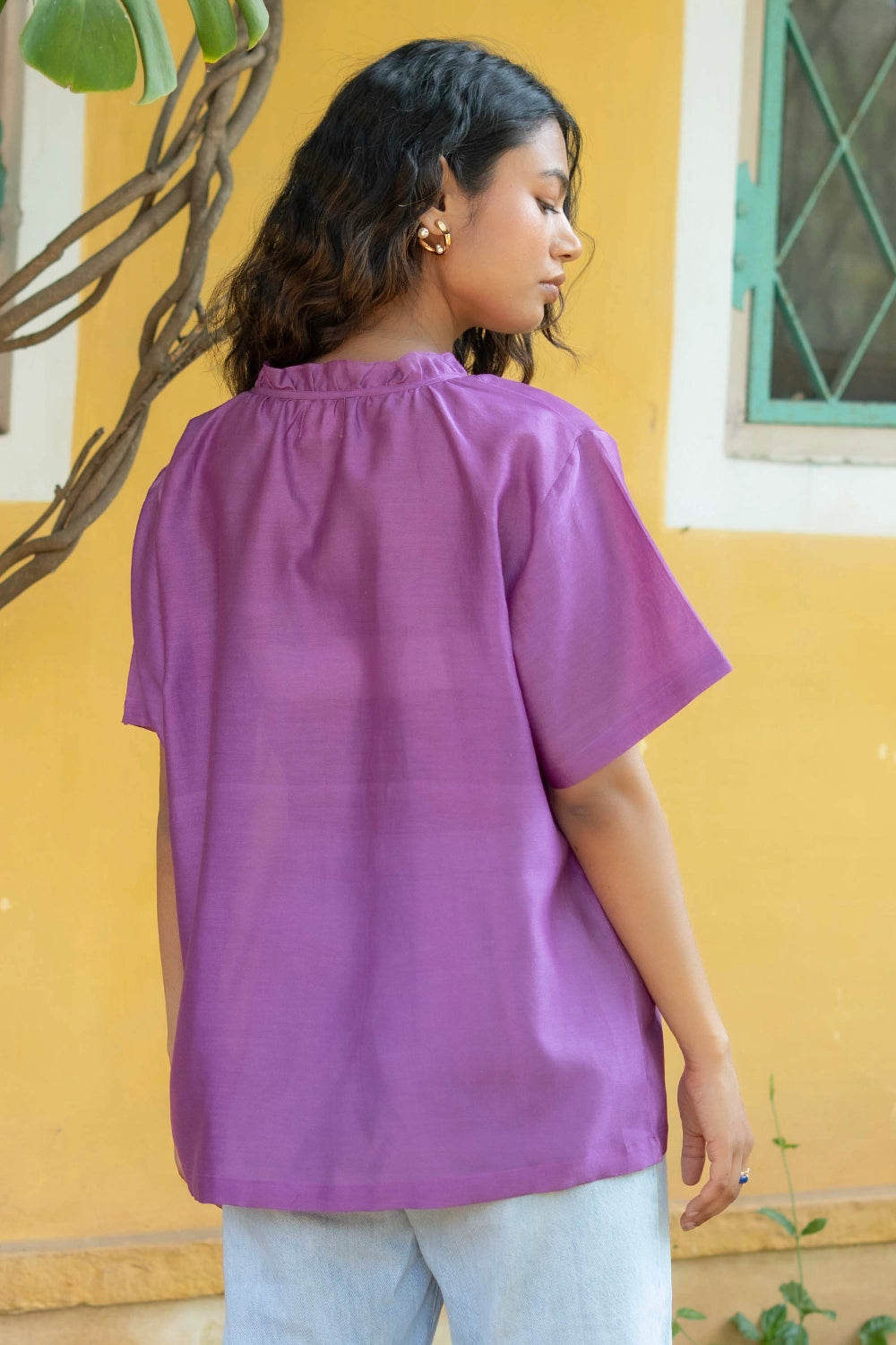 Lavender Greece Shirt