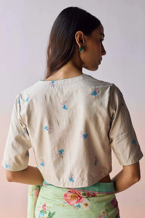 SoulFlower Green Blouse