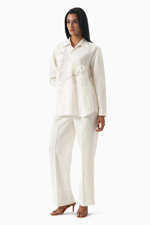 Ecru Garden Co-ord Set