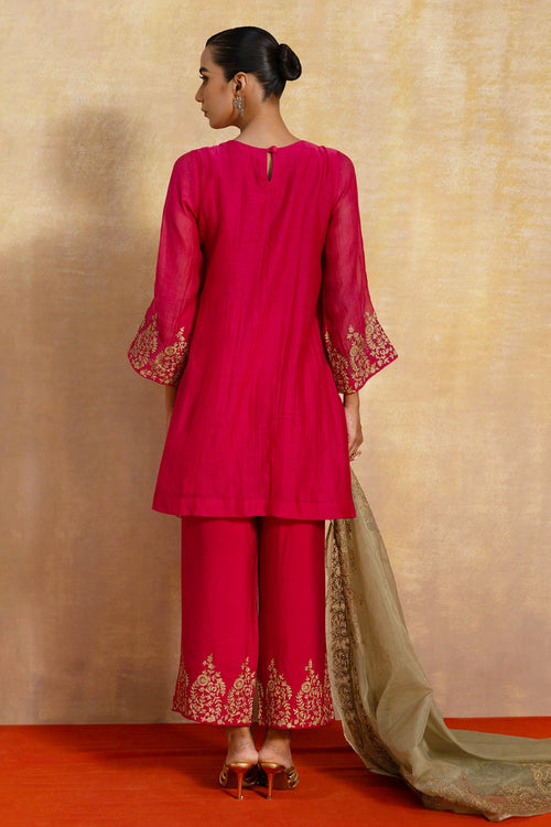 Dastaan Pink Suit Set